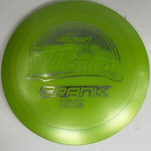 Discraft Crank Titanium Distance Driver Golf Disc Green 170g